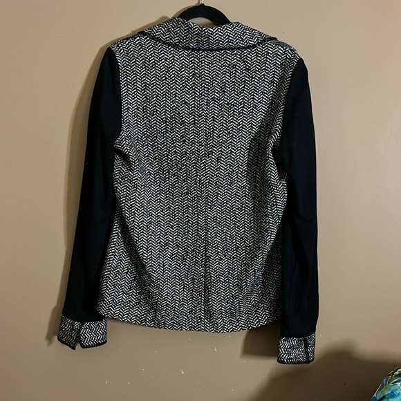 Multi material designer jacket blazer - Picture 4 of 6